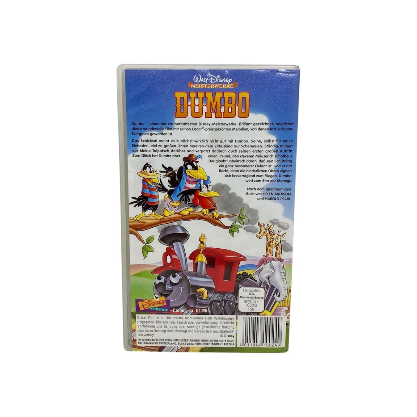 Tutti i VHS: Dumbo Disney VHS (de) – Usato da Teufenthal AG venduto da Retro-Stash-Shop 1