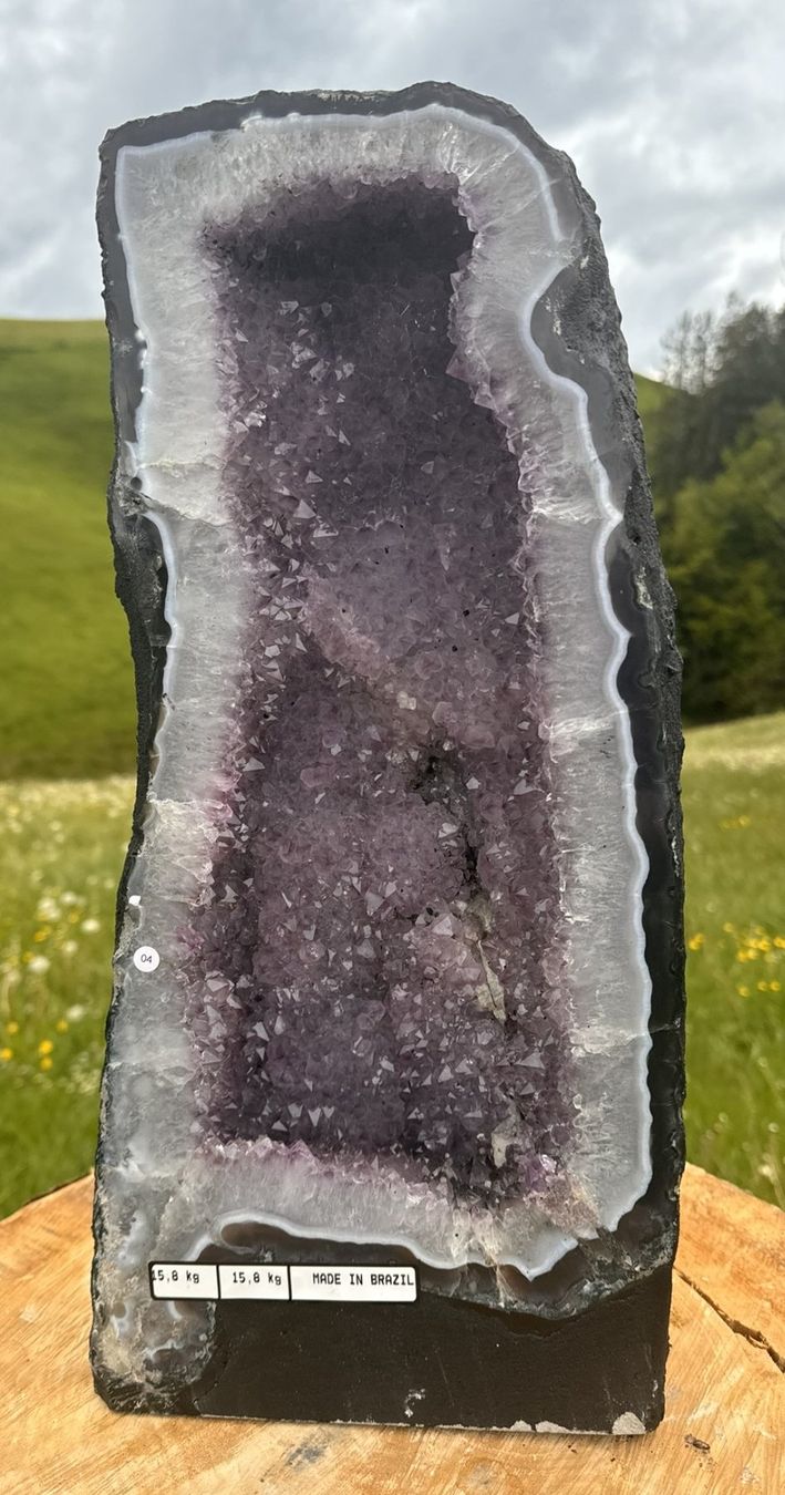Mineralien & Heilsteine: Exquisite Amethystdruse aus Brasilien – Neu (gemäss Beschreibung) aus Rheineck von  2