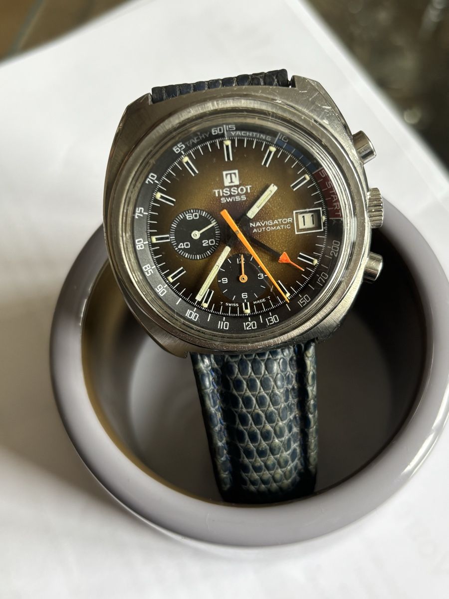 Tissot Navigator Automatic Chronograph Vintage – Ref. 45501 (Gebraucht ...