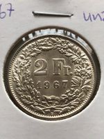 2 Fr. 1967 unz.