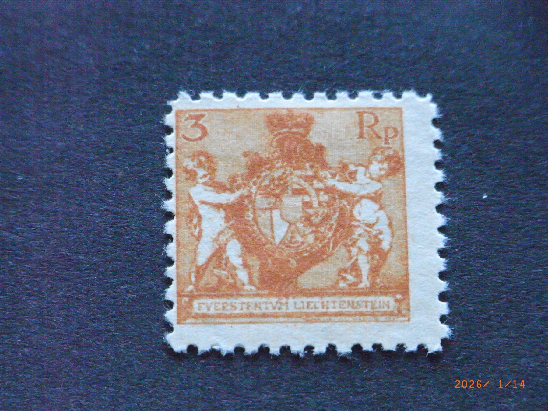 Tutti i francobolli: FL 1921 47 B 9 1/2 ** top – Usato da Ittigen venduto da shetland