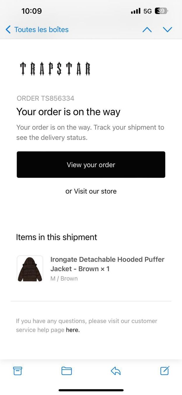 Trapstar Giacche: Trapstar Brown puffer - Size M - New – Nuovo e nell'imballaggio originale da Ecoteaux venduto da floom 6