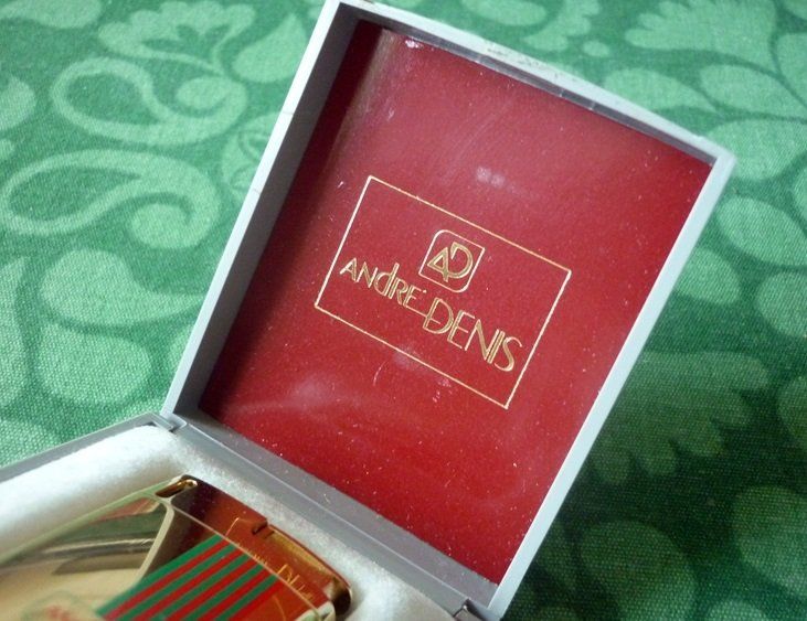 Accendini: Vintage Andre Denis  Feuerzeug mit Box – Usato da Adliswil venduto da di_hans 5