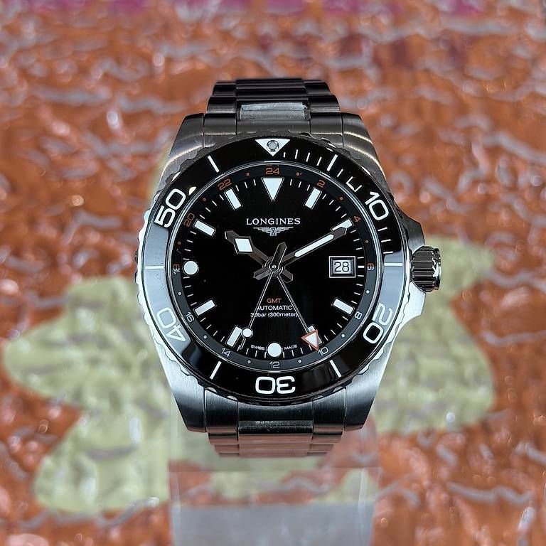 Orologi: Longines Hydroconquest GMT L3.790.4.56.6 – Usato da Genève venduto da minty.watches
