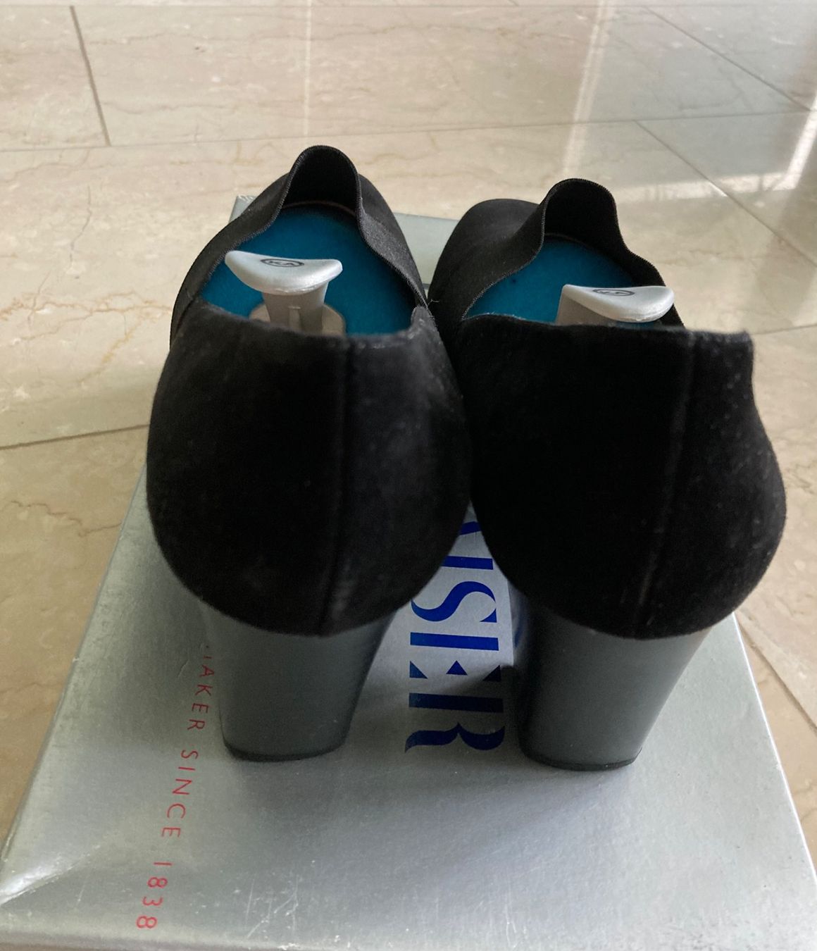 Kaiser Scarpe da donna: Peter Kaiser Schuhe, Gr. 5 1/2, schwarz – Usato da Hurden venduto da Ruby70 2