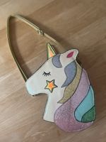 Glitzernde Einhorn-Umhängetasche