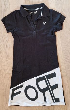 Golf Kleid mit Shorts, Gr. S, Schwarz