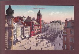 BASEL - Marktplatz - 1923