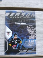 Eishockeykarte Yannick Rathgeb Saison Breakdown Sammlung