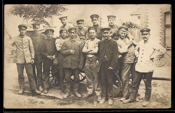 Cartoline postali: Foto-AK Mühlenbeck /Mark, Telegraphen-B – Usato da Berlin venduto da bartko-reher