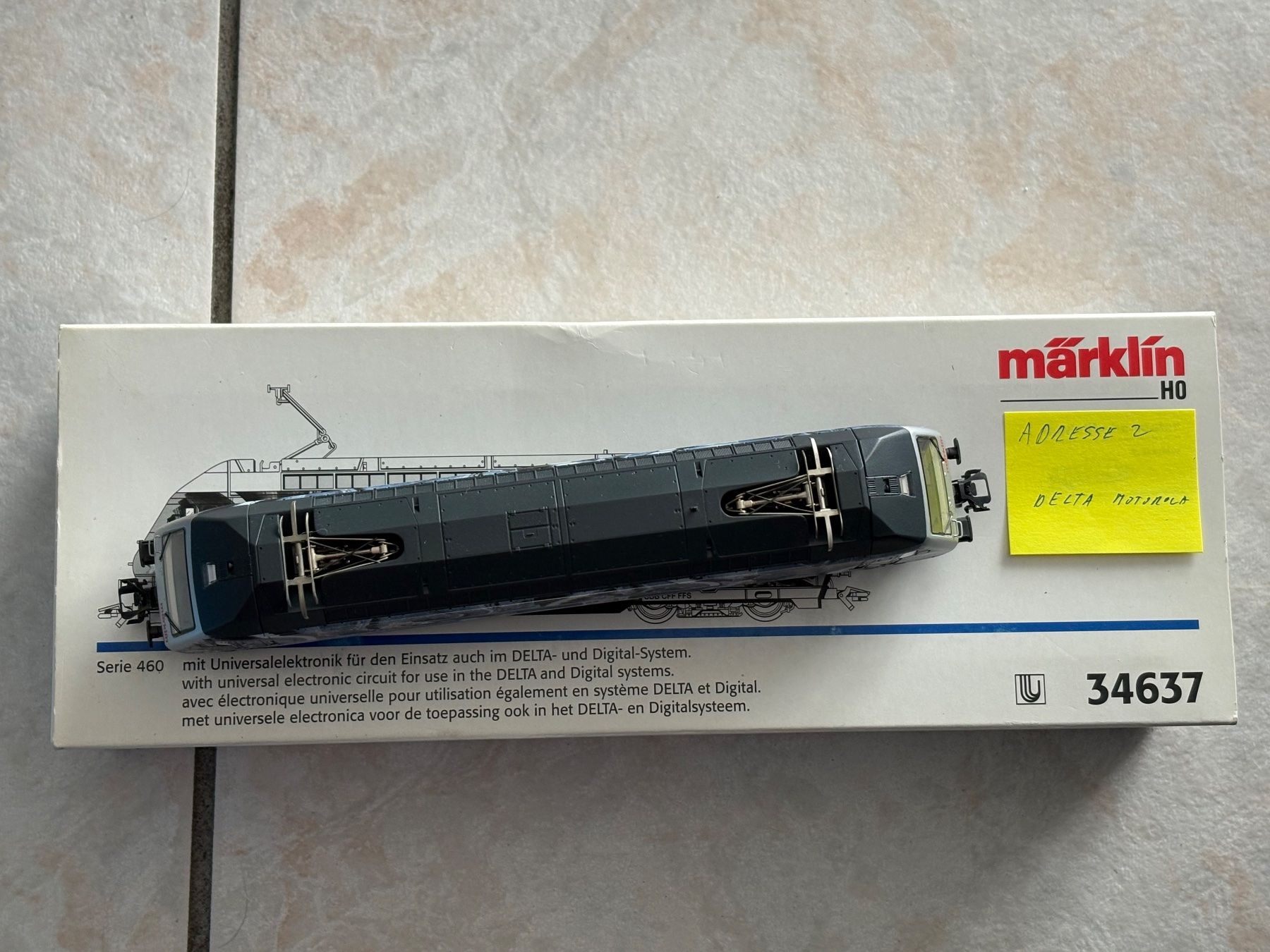Märklin Modellini di ferrovie: Marklin 34637 Elok 460 SBB Delta – Nuovo (secondo la descrizione) da Hauterive NE venduto da eriamch 1