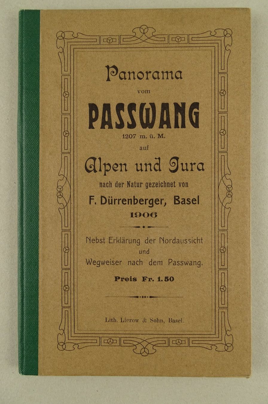 Incisioni: PANORAMA VOM PASSWANG 1906 – Usato da Grüningen venduto da Kartensammler 1