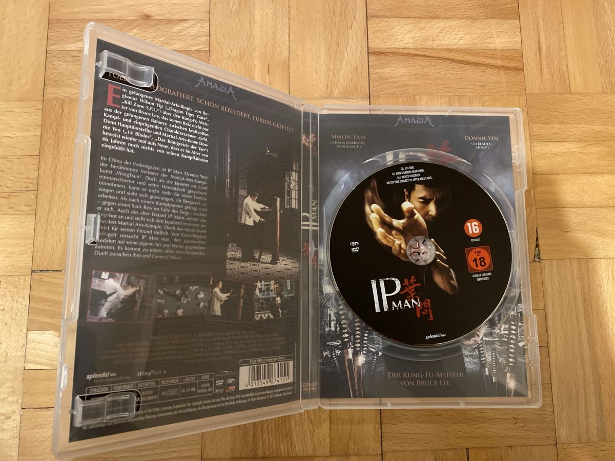 Tutti i DVDs: IPman – Usato da Zürich venduto da Wim-Broccoli 2