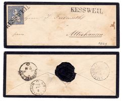 Lettre de Kessweil pour Allishausen