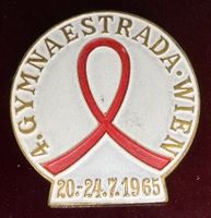 Seltene Abzeichen 4. Gymnaestrada Wien 1965 Rarität!
