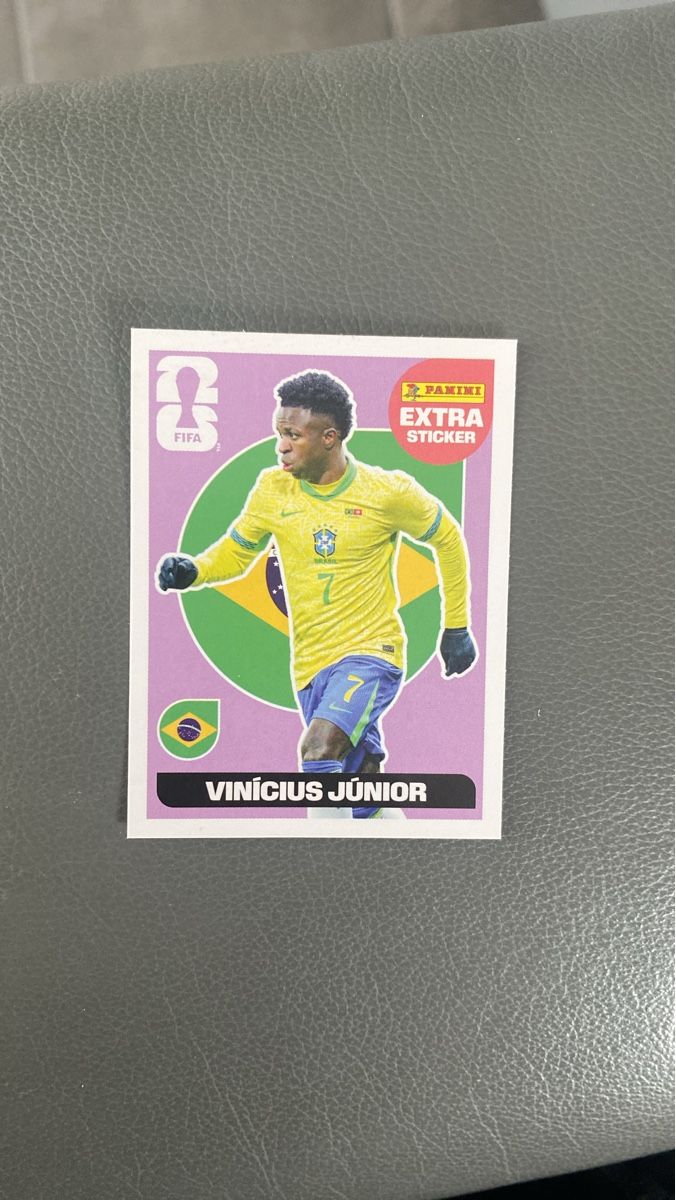 Panini Carte collezionabili: Carte Panini Extra Vinicius Junior Brésil 2026 – Nuovo e nell'imballaggio originale da La Chaux-de-Fonds venduto da Berry_2325