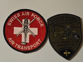 Super Puma 2x Badge neu Original Klett