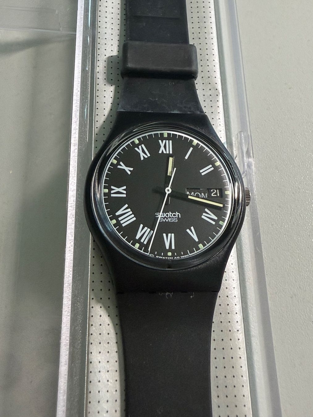 Swatch Orologi: SWATCH GENT NERO GB 722 VON 1991 – Usato da Unterengstringen venduto da alex.misinko 1