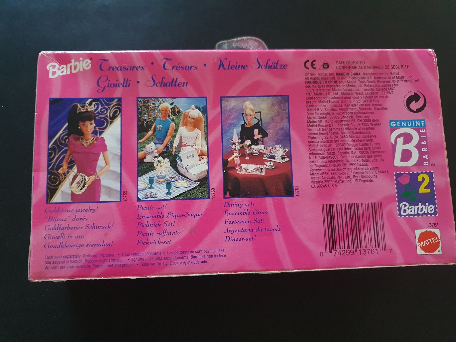 Bambole: Barbie Geschirr, 1995, OVP – Usato da Zürich venduto da summersand 1