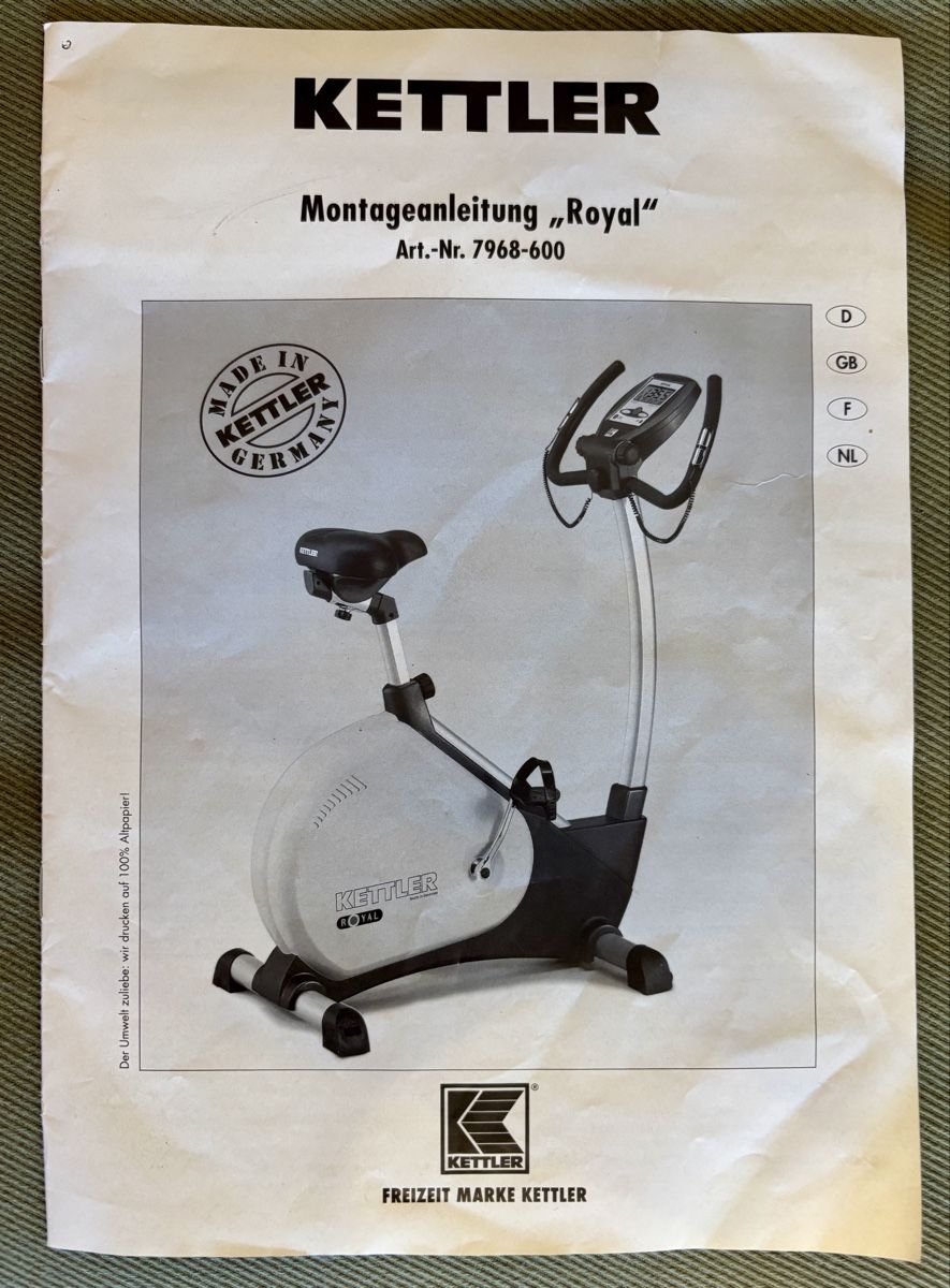 Kettler Hometrainer: Hometrainer – Gebraucht aus Cazis von napanimoca 3