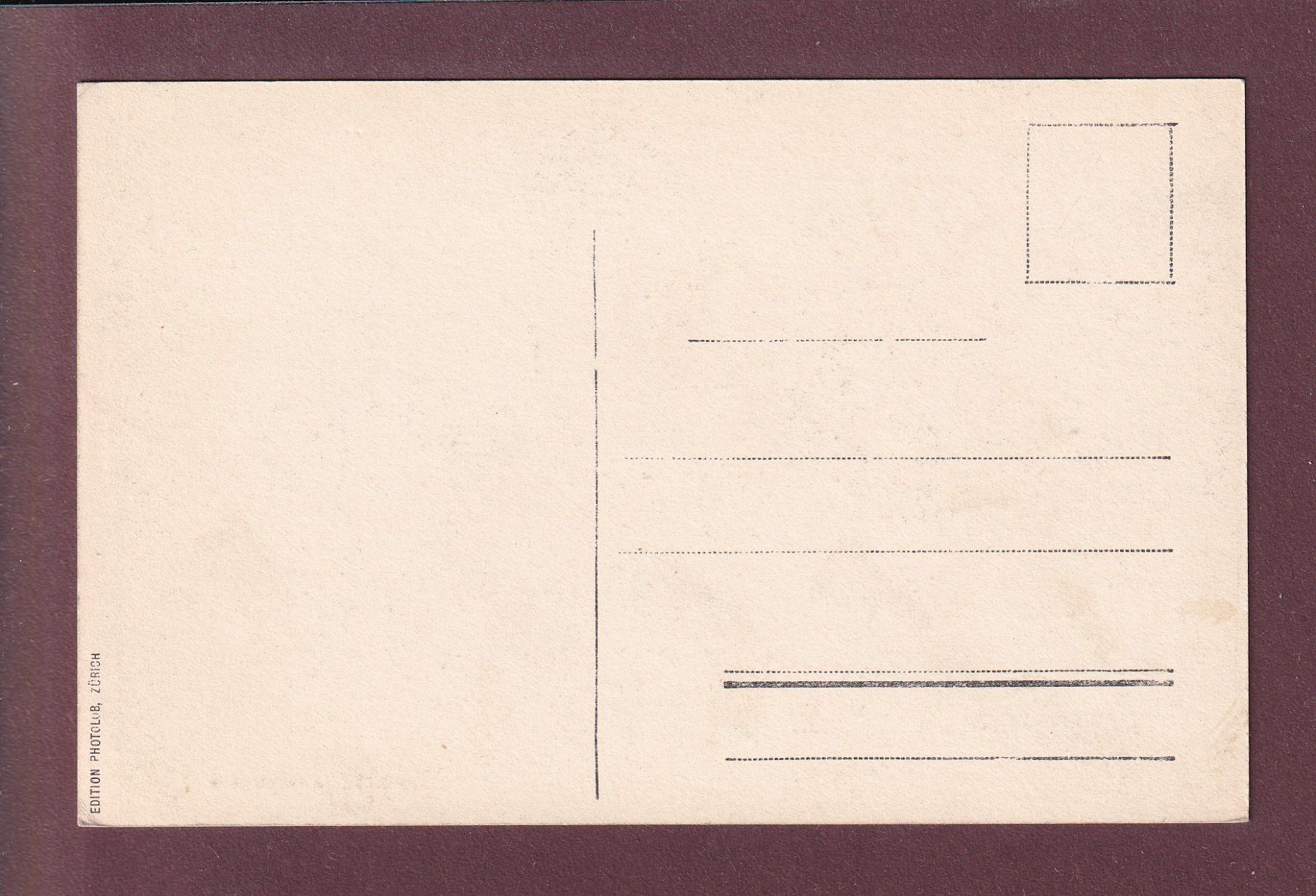 Cartes postales: AXENSTRASSE - Leute – D'occasion à Pully par nicecards 1