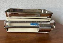 Waage - Lyssex Laufgewichtswaage 10 kg – Vintage ca. 1960