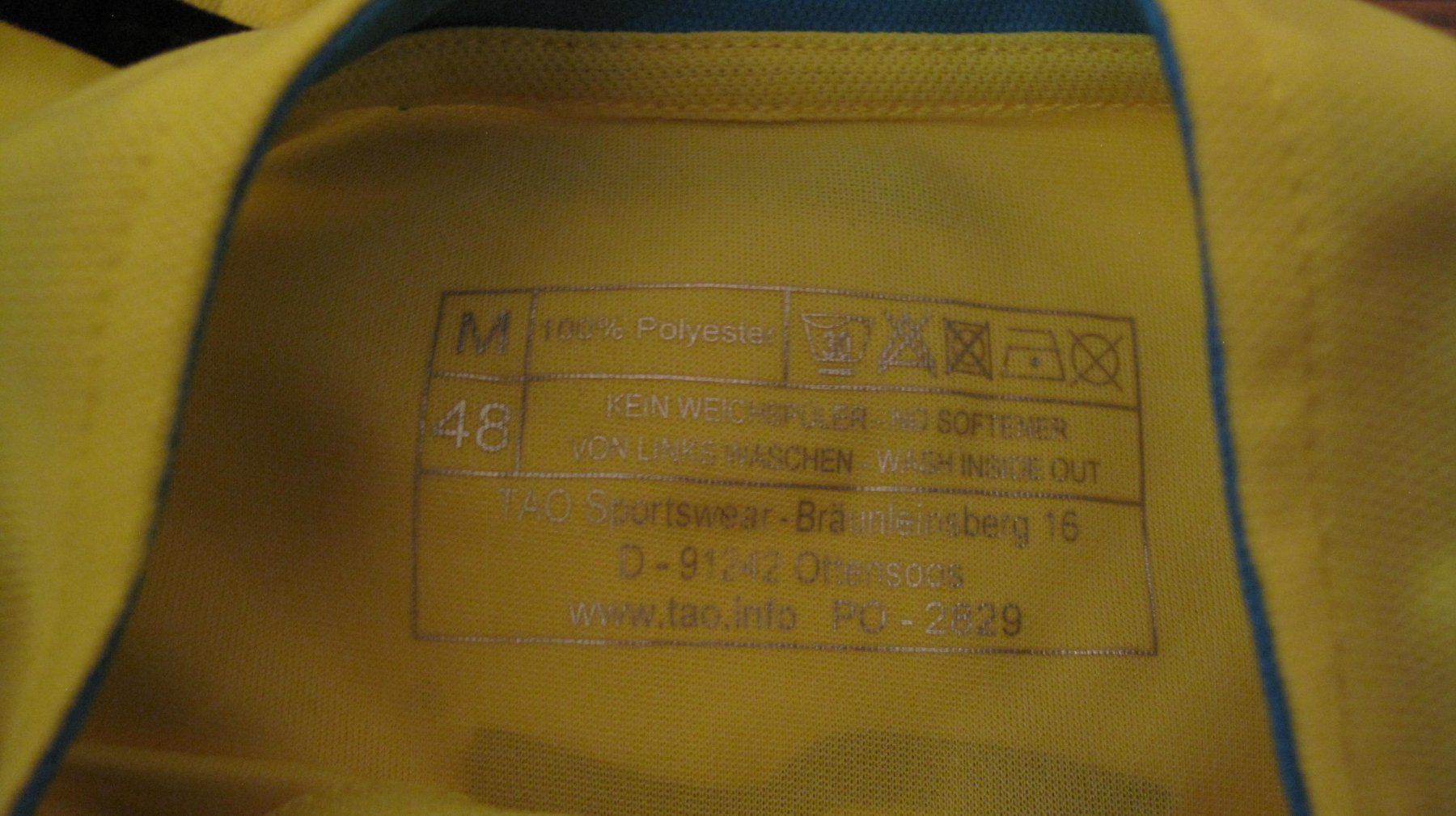 T-shirt: TAO Laufshirt / Grösse M – Usato da Berg TG venduto da Volker-Kampfgarten 2