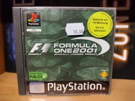 F1 Formula One 2001 PlayStation 1 PS1 