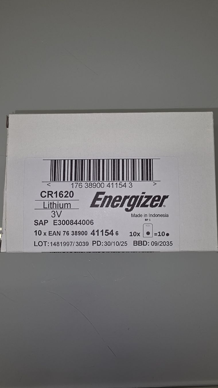 Energizer Caricatori & Batterie: Knopfzellen Batterie CR1620 Energizer – Nuovo e nell'imballaggio originale da Aeschlen venduto da Tesser4x4Schweiz 1