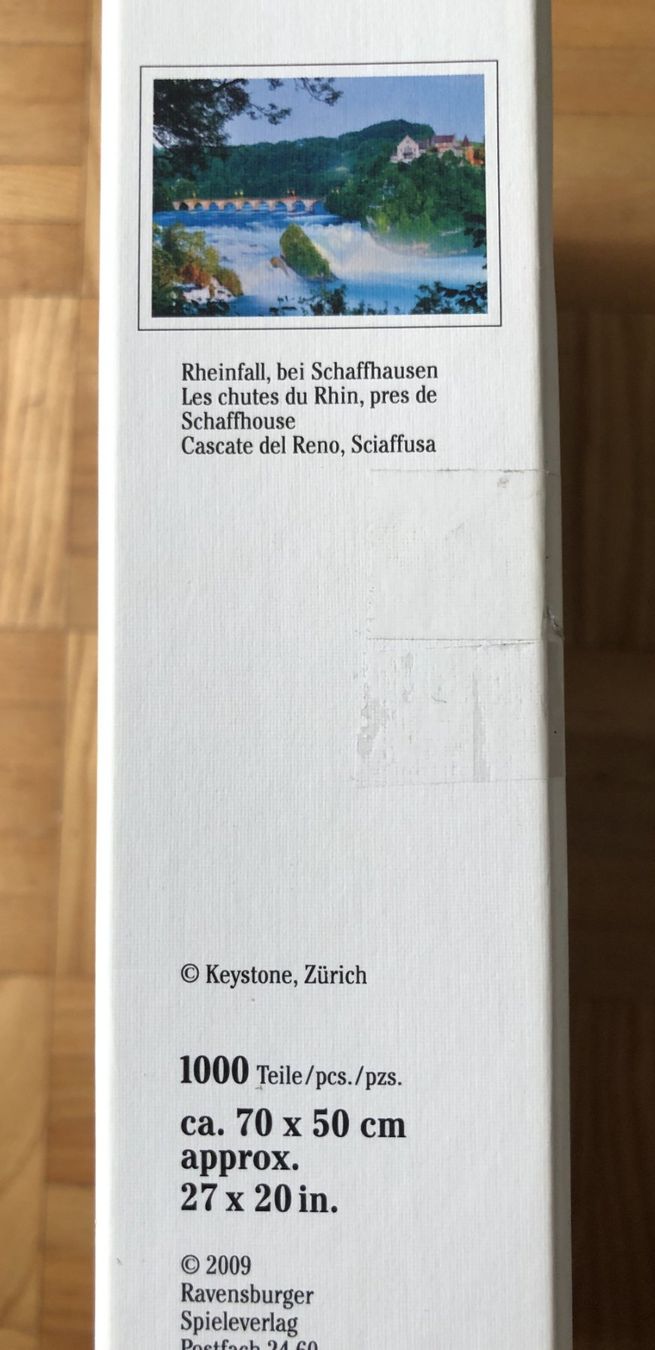 Ravensburger Puzzles: Puzzle 1000er komplett – Gebraucht aus Binningen von Steffisboerse 1