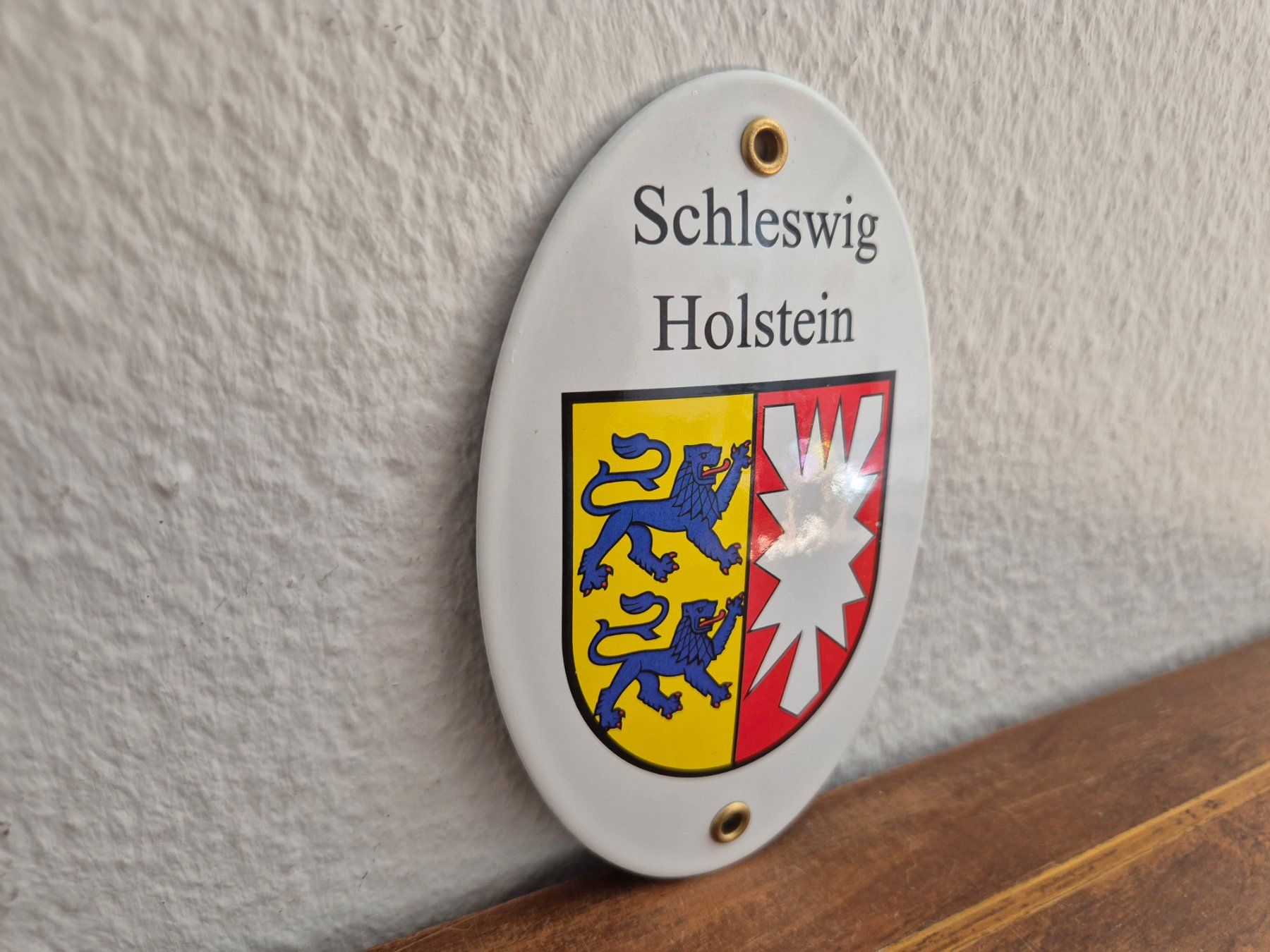 Insegne: Emailschild Schleswig Holstein Wappen Logo Emaille Schild – Nuovo (secondo la descrizione) da Schaffhausen venduto da pfanis09 4