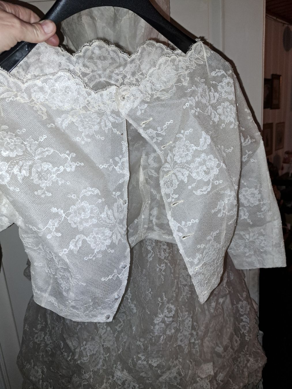 Kleider: antikes Brautkleid mit Bolero,ca Gr. 38- – Gebraucht aus Kölliken von Upcycling-by-Mc-TAM 1