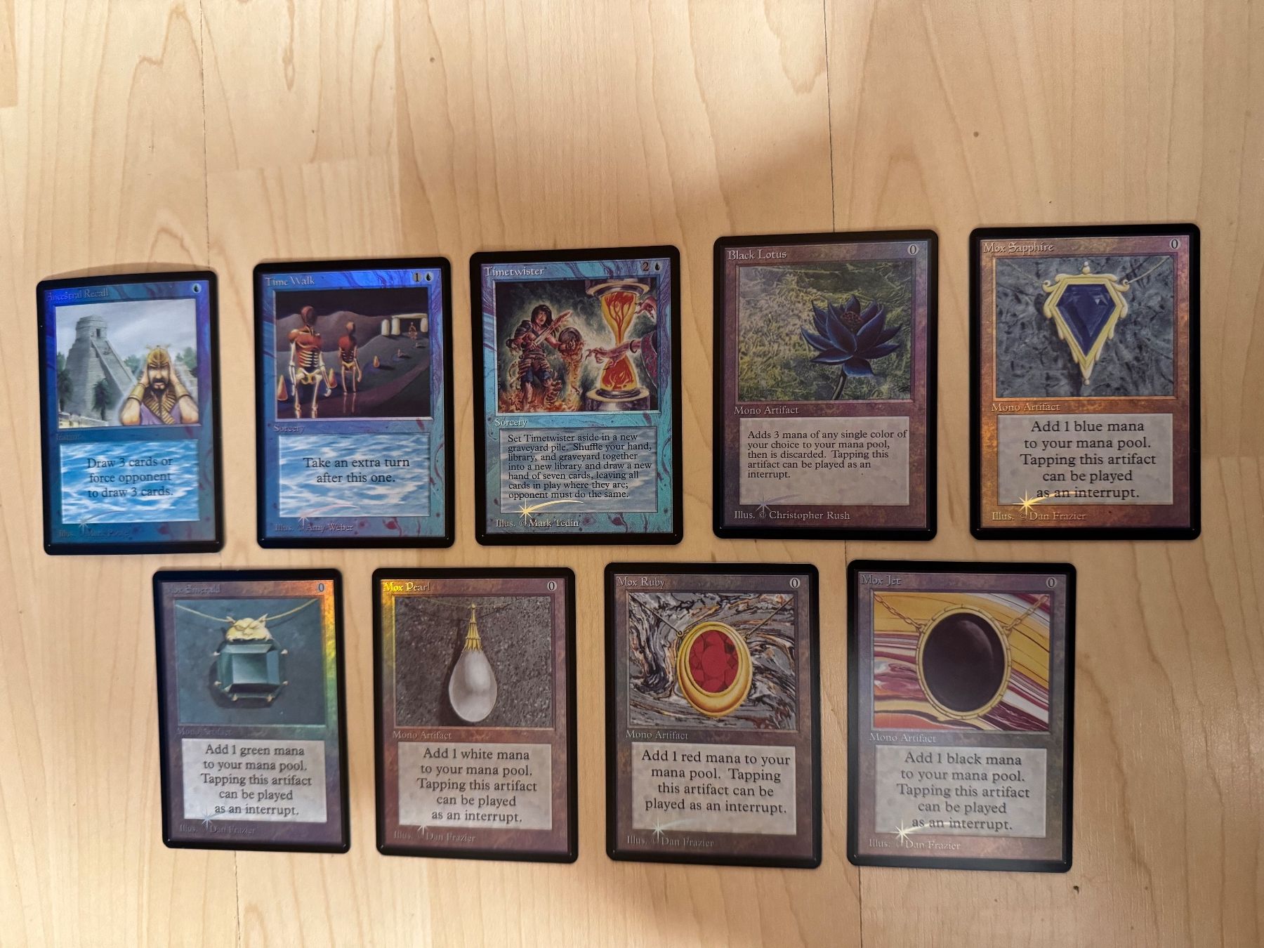 Magic The Gathering Cartes à collectionner: Magic the Gathering P9 Foil Proxys – D'occasion à Bad Ragaz par Goldberg90