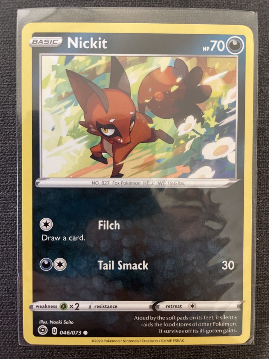 Pokémon Carte collezionabili: Pokémon Nickit Weg des Champs – Nuovo (secondo la descrizione) da Burgdorf venduto da Sports_Cards_3400