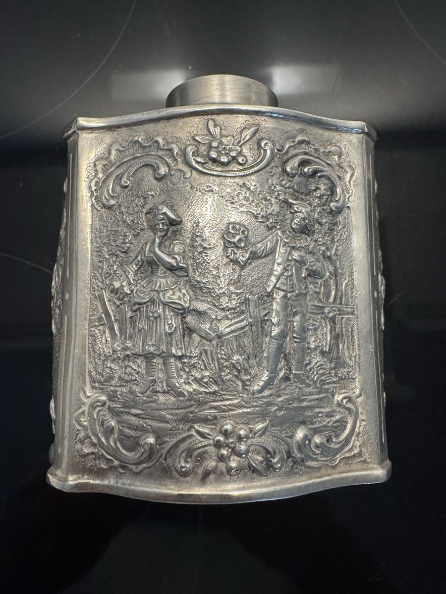 Teiere: wunderschöne Teebox / Silber / 800er / 299g / Ende 19 j.h – Usato da Rüthi (Rheintal) venduto da vla_859r 2