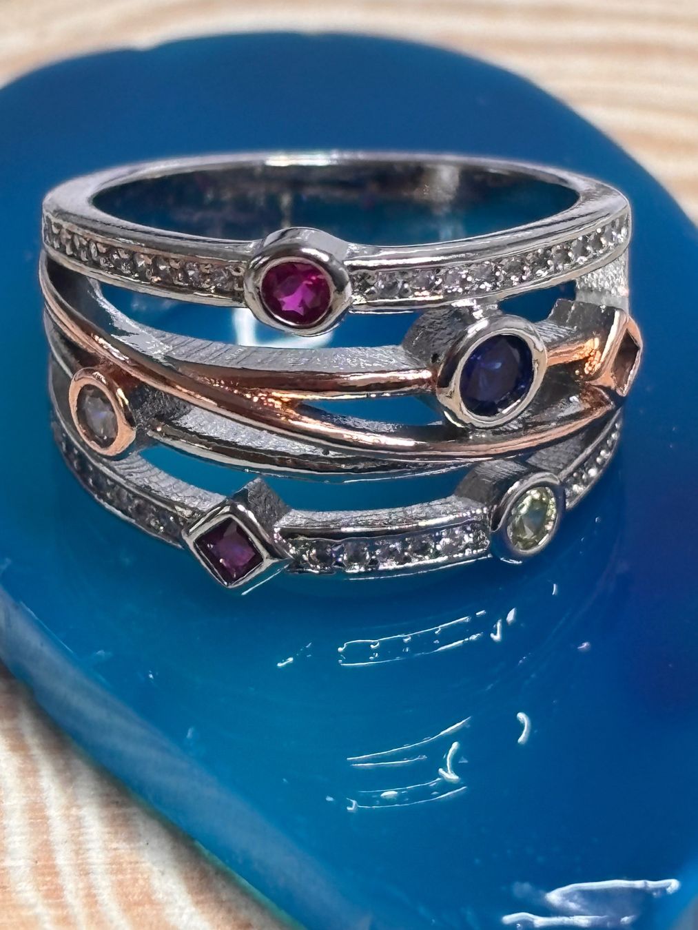 Ringe: Bague liens multicolores ✨ – Neu (gemäss Beschreibung) aus Lausanne von mel2dreams 1