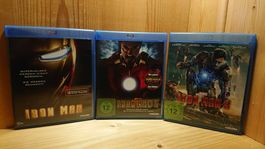IRON MAN 1 bis 3 auf Blu-Ray