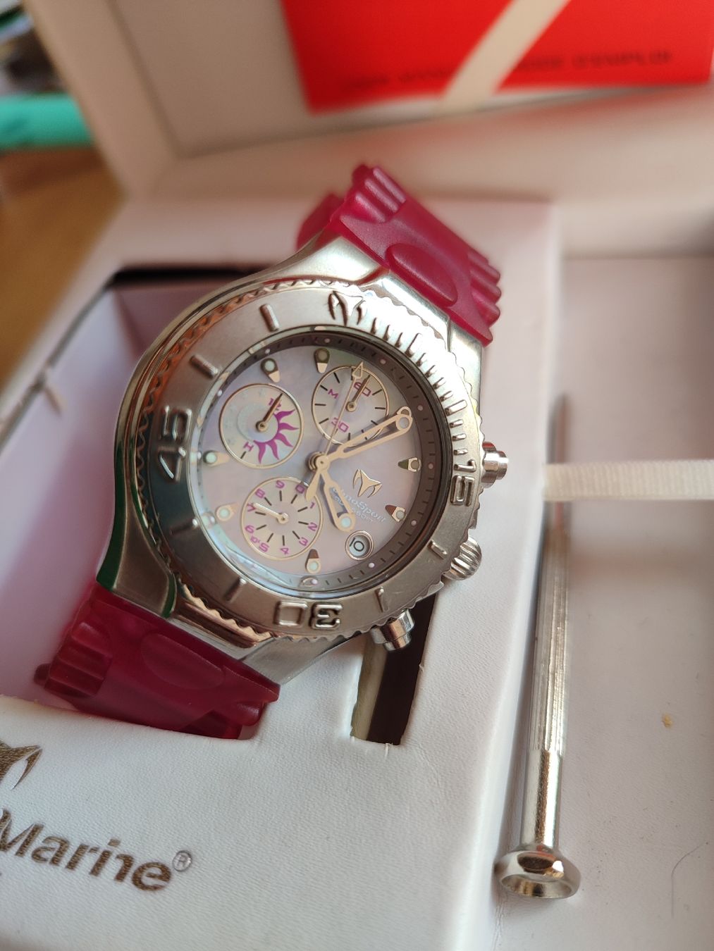 Orologi: Technomarine Technosport Damen Chronograph – Usato da Kleinwangen venduto da Cane18corso 8