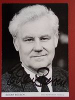 Edgar Bessen 1933-2012 Autogramm Fotopostkarte 10x15cm