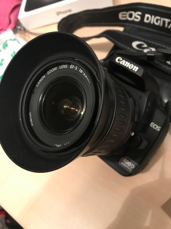 Canon Appareil photo: Canon EOS Spiegel Reflex Kamera mit Original Objektiv – D'occasion à Wettingen par wettingen2014 1