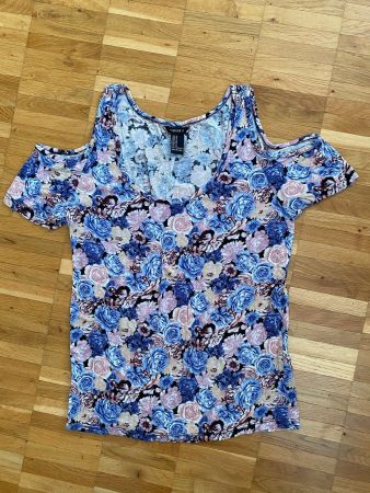 T-Shirt Girls Gr.164 Flower von Forever 21, stretch