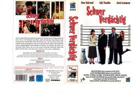 SCHWER VERDÄCHTIG mit  Dan Aykroyd,Jack Lemmon  VHS VCL 5343