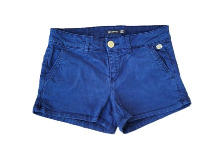 blaue Shorts Stradivarius Gr. 34