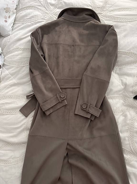 Cappotti: MAX&Co Trenchcoat Taupe. Grösse S – Usato da Gockhausen venduto da natalemania 1