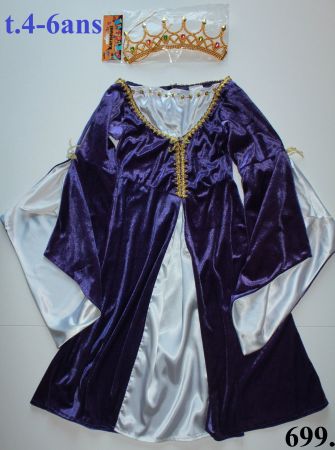 Costume Princesse / Prinzessin t. 4 - 6 ans