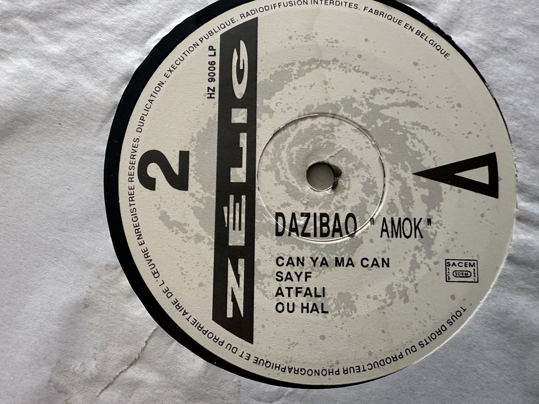 Dischi in vinile: DAZIBAO LP AMOK - TRES RARE !!! – Usato da Sion venduto da jaipur1401 3
