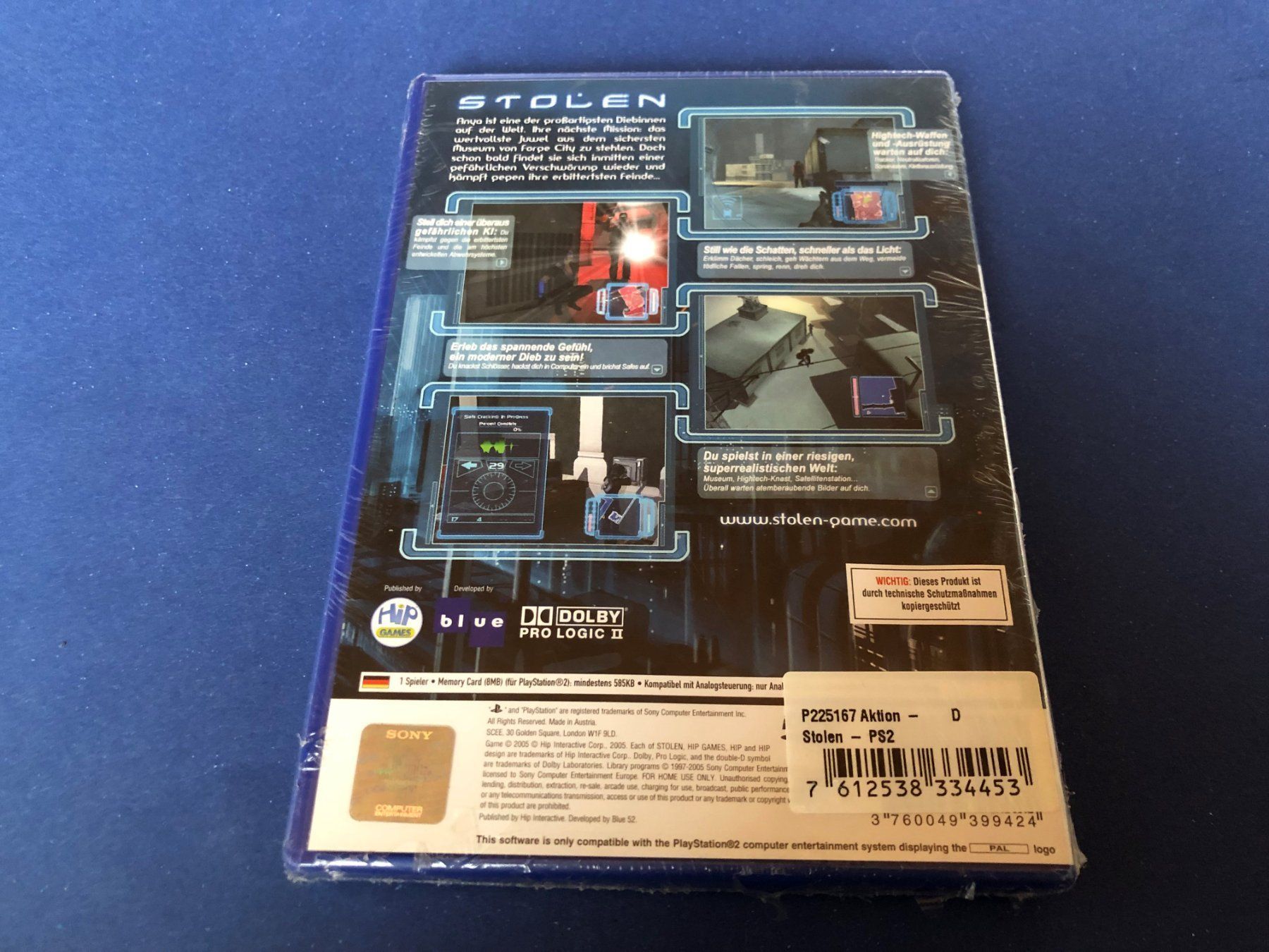 Sony Giochi: STOLEN SPIEL FÜR PS2 – Nuovo (secondo la descrizione) da Hägendorf venduto da Briansgameshop 1