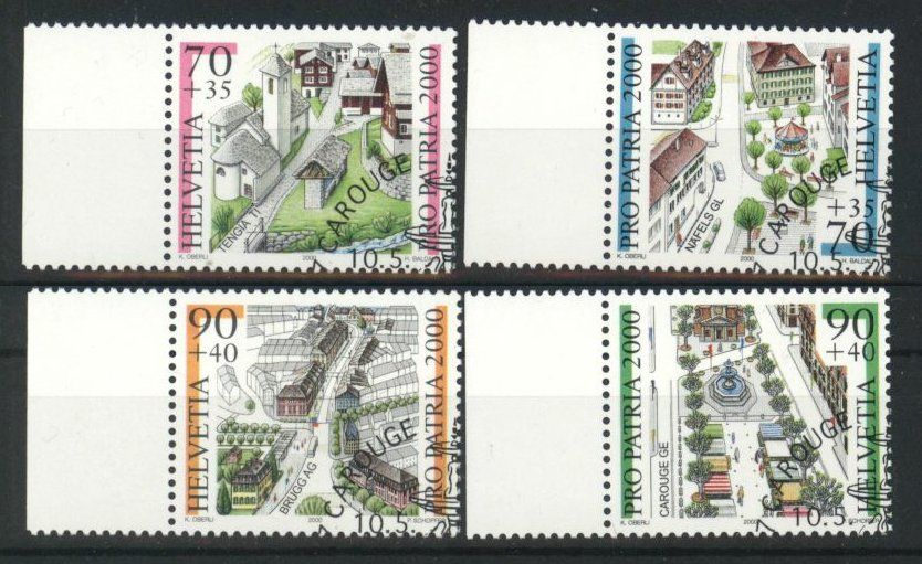 Tutti i francobolli: 2000, Pro Patria, ET – Usato da Willisau venduto da Vollstempel