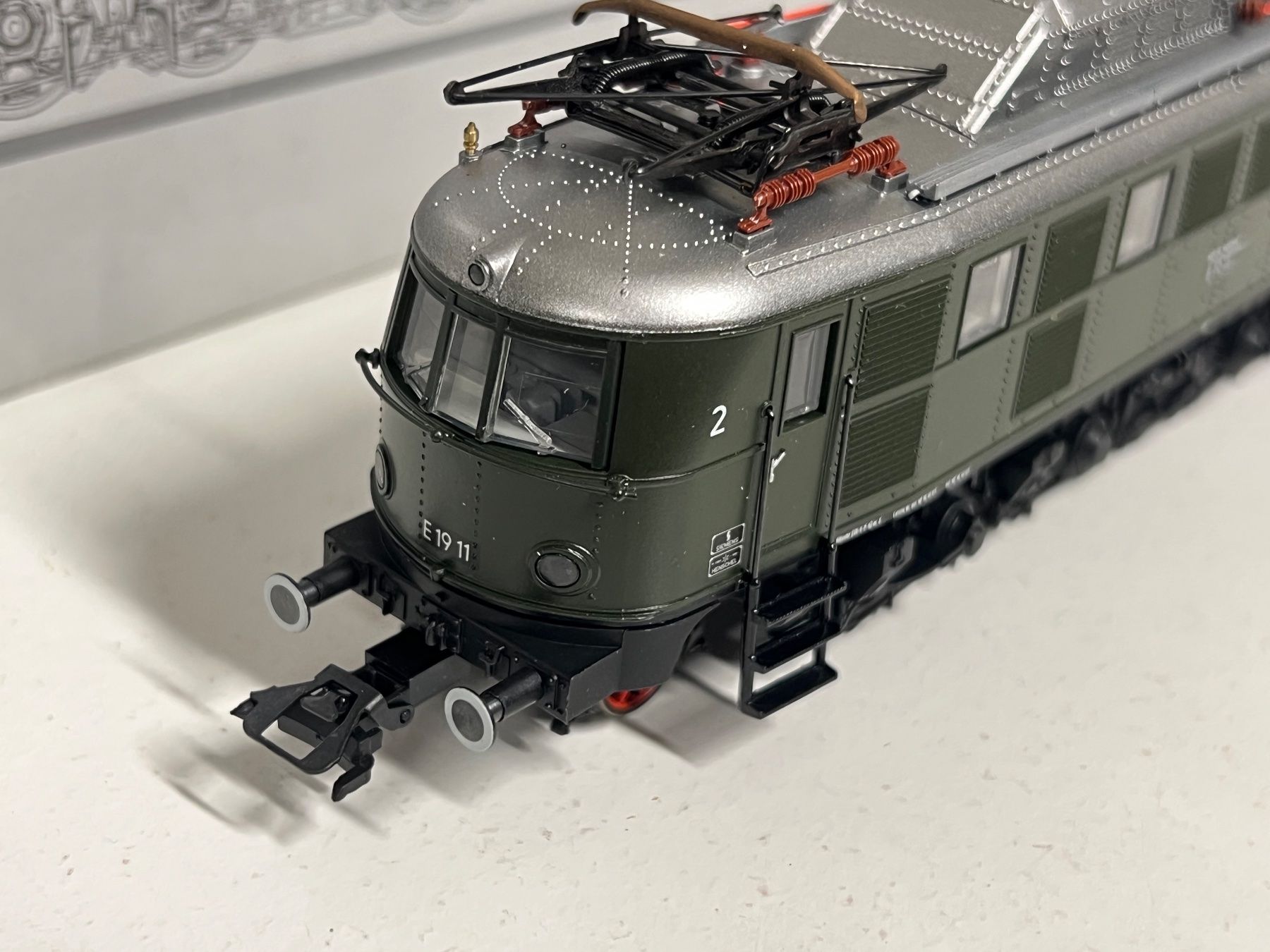 Märklin Modellini di ferrovie: Märklin 39190 BR E 19 H0 AC Digital – Usato da Geroldswil venduto da TopTrain54 3
