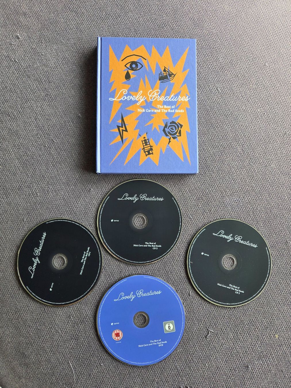 CD: Nick Cave - Best of - 3CD + 1 DVD – Nuovo (secondo la descrizione) da Troistorrents venduto da Syrocks
